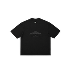T SHIRT - LIBERTY — BLACK