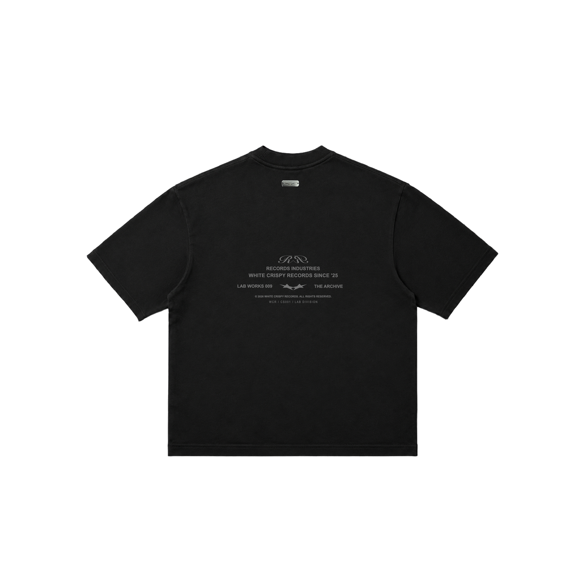 T SHIRT - LIBERTY — BLACK
