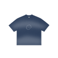 T SHIRT LAST RIDE - BOXY FIT FADE BLUE