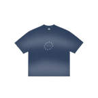 T SHIRT LAST RIDE - BOXY FIT FADE BLUE