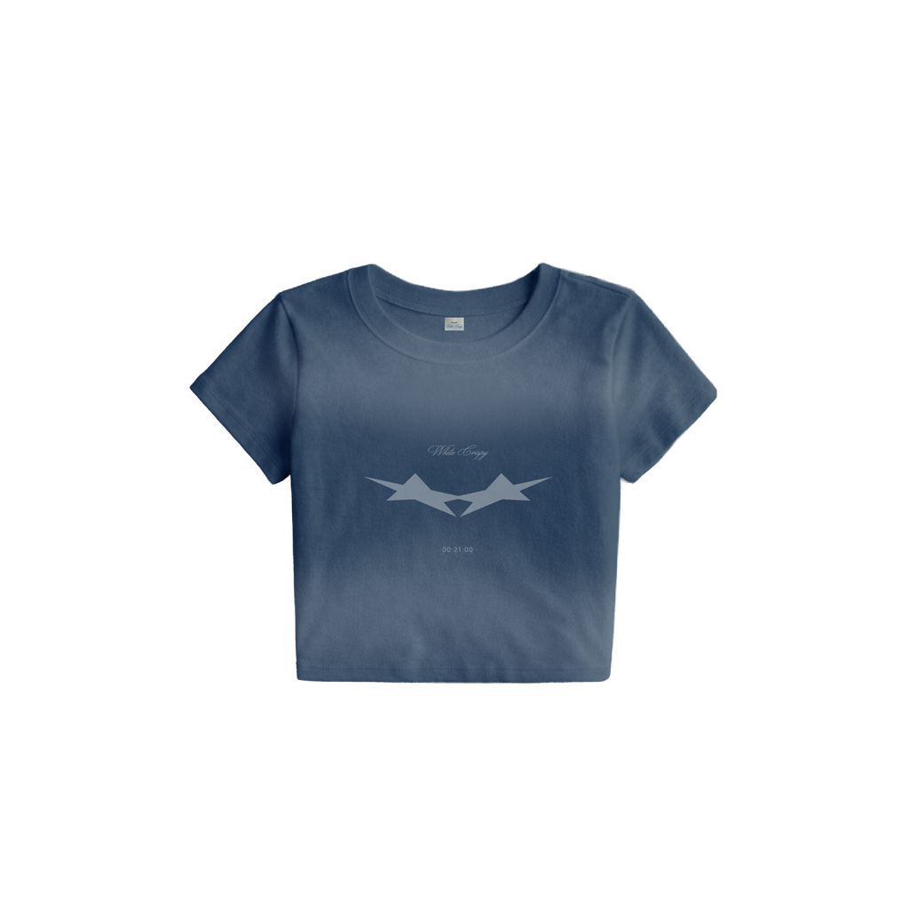 BABY TEE — FADED BLUE