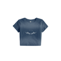 BABY TEE — FADED BLUE