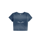 BABY TEE — FADED BLUE