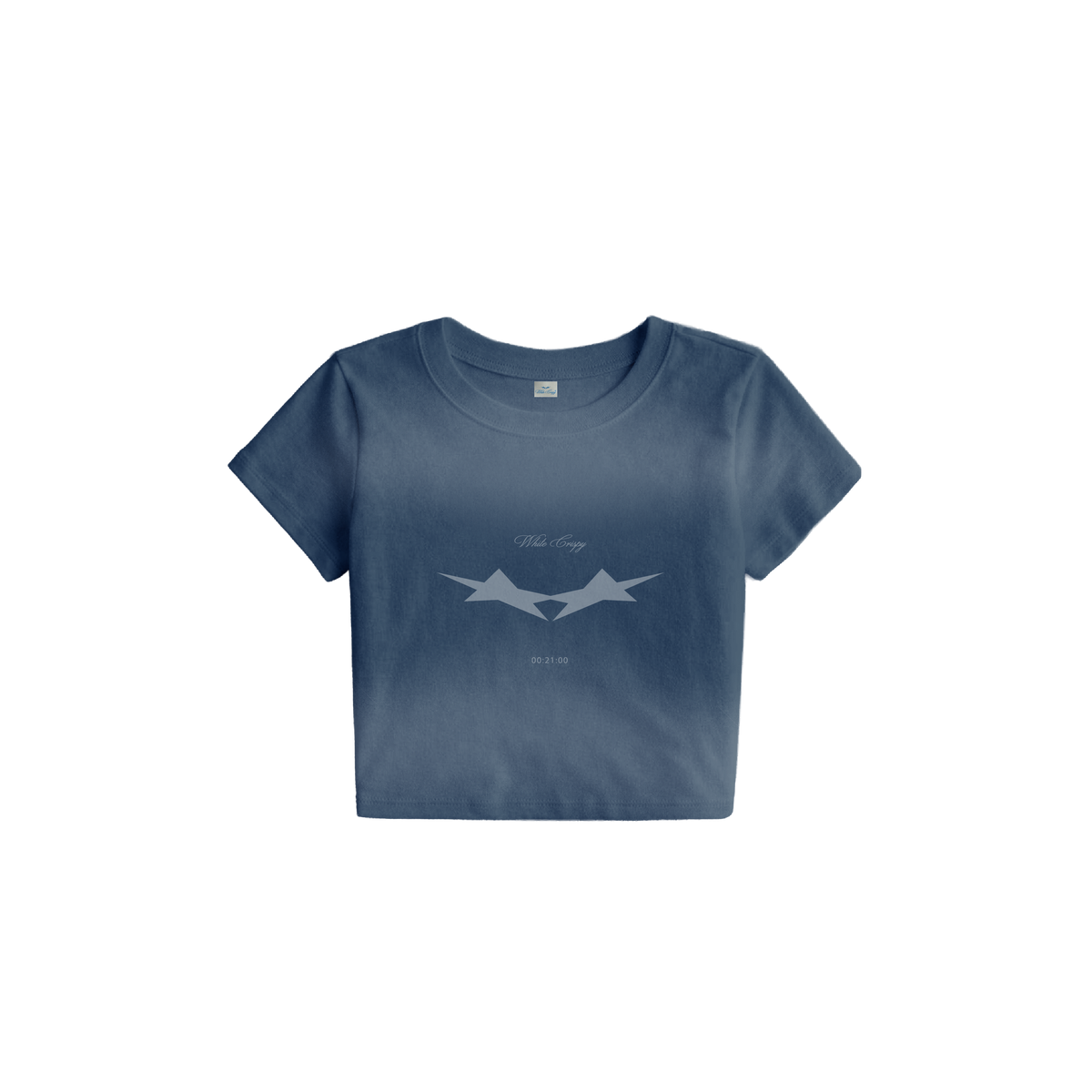 BABY TEE — FADED BLUE