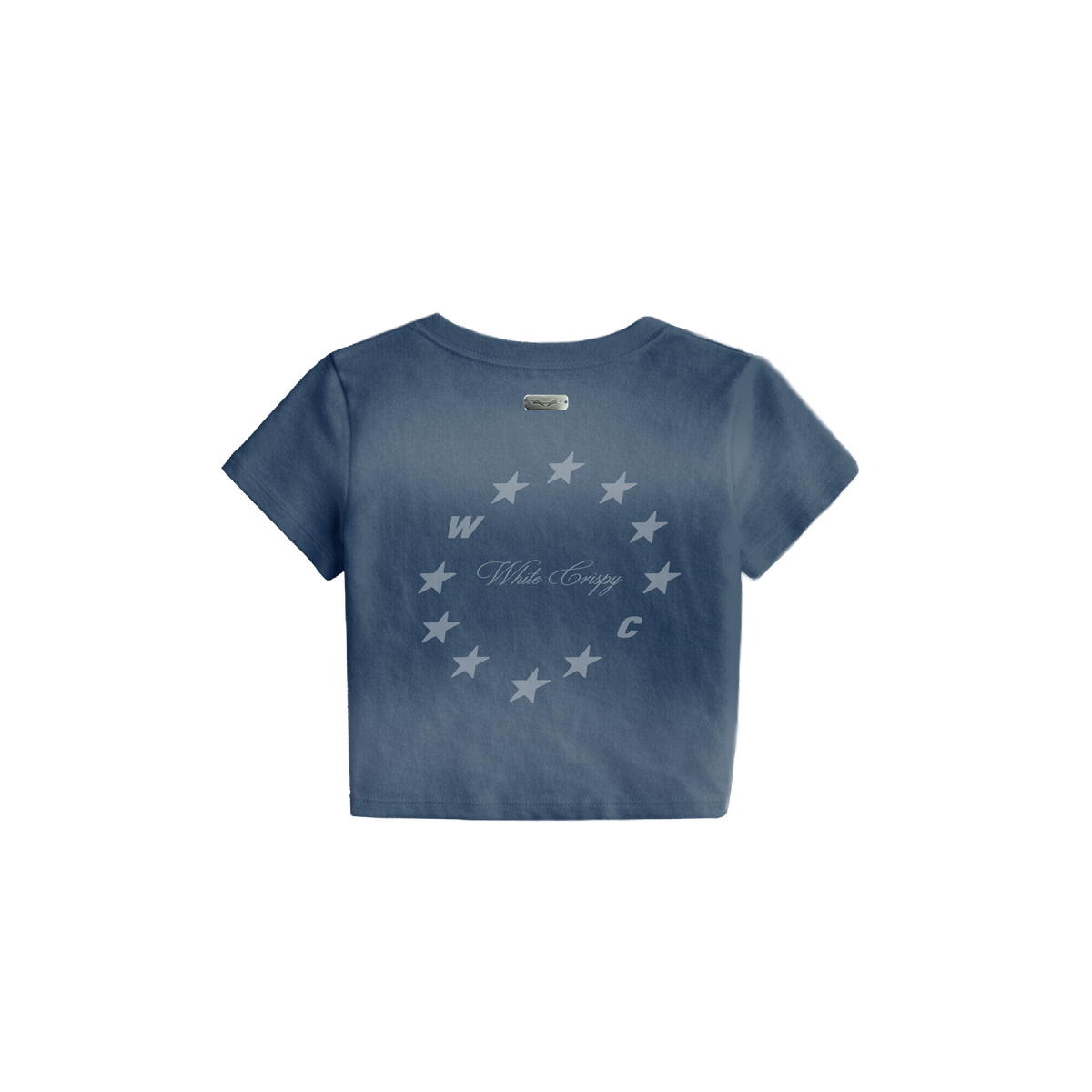 BABY TEE — FADED BLUE